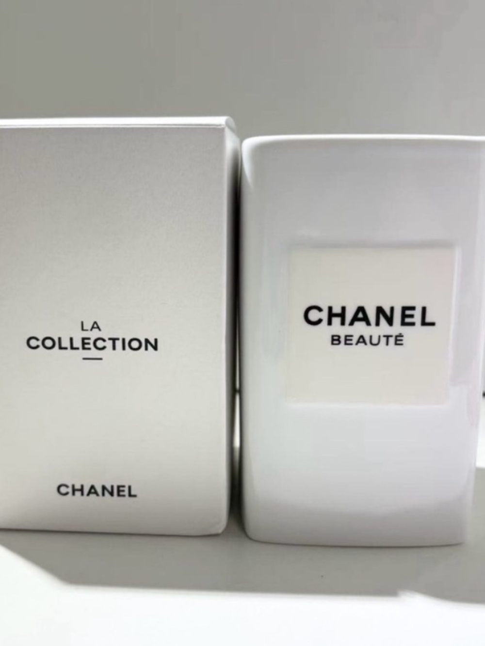 Chanel beauty gift Ceramic cosmetic jar